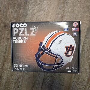 FOCO Auburn Tigers 3D Helmet Puzzle - Blue, Orange, White